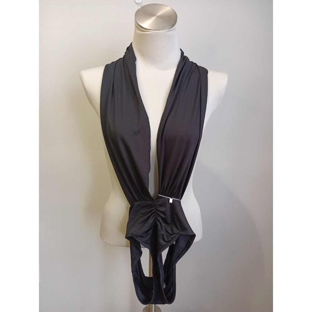 Baluoke Baroque Women's Black Barely There Bathing Suit Medium New with Tags